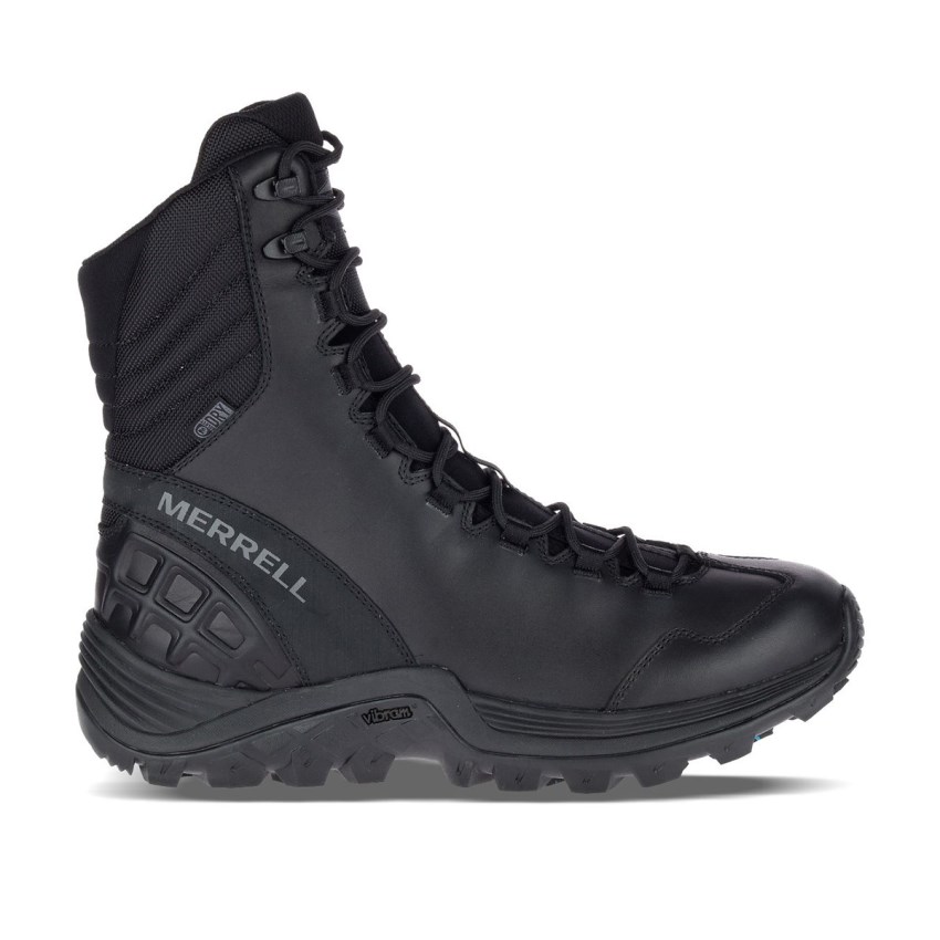 Bottes de Securite Merrell Thermo Rogue Tactical Waterproof Ice+ Noir Homme | F.J.FYTM